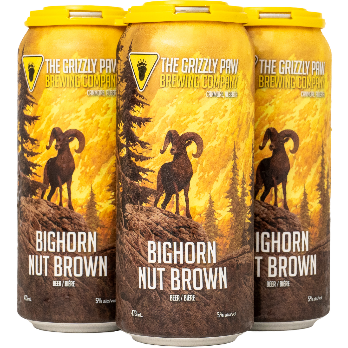 GRIZZLY PAW BIGHORN NUT BROWN 1892ML