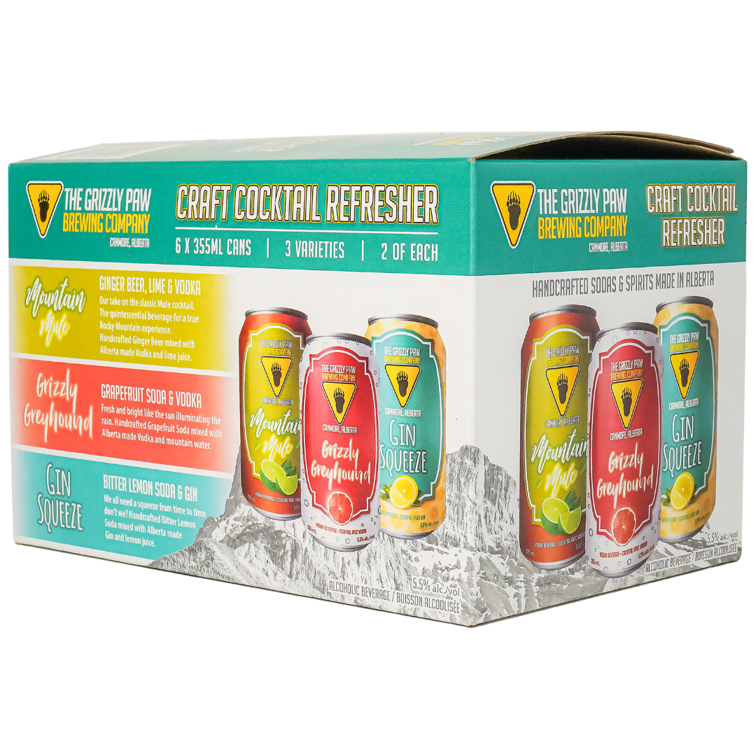 Rafraîchisseur à cocktail artisanal GRIZZLY PAW 2130 ML