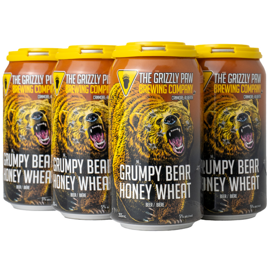 BIÈRE AU BLÉ ET AU MIEL GRIZZLY PAW GRUMPY BEAR 2130ML
