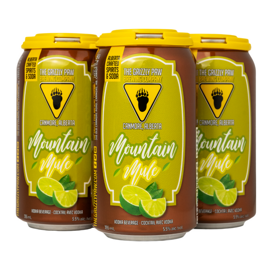 VODKA GRIZZLY PAW MOUNTAIN MULE EN BOÎTE DE 1 420 ML