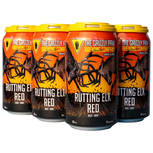 BIÈRE ROUGE À L'ÉLAN EN RUTT GRIZZLY PAW 2130ML