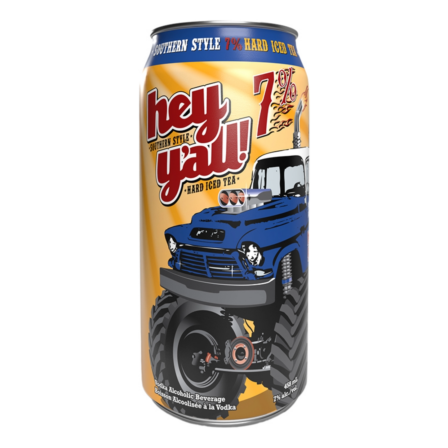 HEY Y'ALL 7% ORIGINAL ICED TEA 473ML