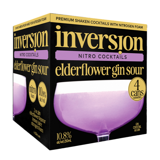 INVERSION NITRO ELDERFLOWER GIN SOUR 1000ML
