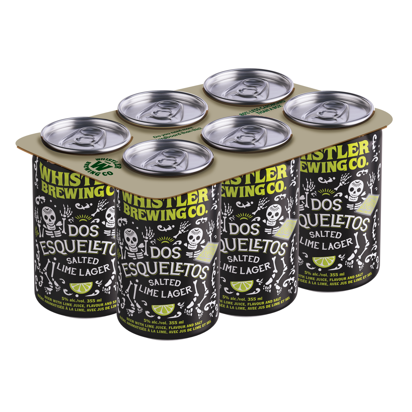 WHISTLER DOS ESQUELETOS BALÈRE SALÉE À LA LIME 2130ML 